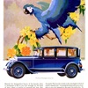 Lincoln Ad (October, 1928): Seven-Passenger Limousine - Illustrated by Stark Davis