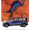 Lincoln Ad (1928): Seven-Passenger Sedan - Illustrated by Stark Davis