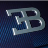 Bugatti Veyron 'Jean-Pierre Wimille' (2013) - EB Rear Logo