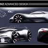 Mercedes-Benz AMG Vision Gran Turismo Concept (2013) - Design Sketches by Matthias Schenker