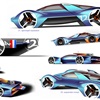 Alpine Vision Gran Turismo (2015)- Design Sketches by Joe Reeve