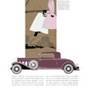 Cadillac V-16 Ad (June, 1931): Two-Passenger Coupe, with coachwork by Fleetwood - Illustrated by Leon Benigni