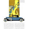 Cadillac V-8 Ad (1931): Coupe, with coachwork by Fisher - Illustrated by Leon Benigni
