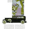 Cadillac V-8 Ad (November, 1931): Seven-Passenger Sedan, with coachwork by Fisher - Illustrated by Leon Benigni