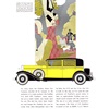 Cadillac V-8 Ad (October, 1931): Town Sedan, with coachwork by Fisher - Illustrated by Leon Benigni