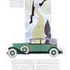 LaSalle V-8 Ad (June, 1931): All Weather Phaeton, with coachwork by Fleetwood - Illustrated by Leon Benigni