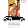 LaSalle V-8 Ad (May-June, 1931): Roadster - Illustrated by Leon Benigni