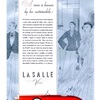 LaSalle V-8 Ad (1932): Convertible Coupe - Illustrated by Robert Fawcett