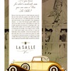 LaSalle V-8 Ad (April, 1932): Convertible Coupe - Illustrated by Robert Fawcett