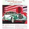 Cadillac Sixty Special Ad (1938) - Illustrated by Jon Whitcomb
