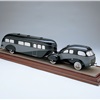 Model for the 1936 Zephyr Land Yacht designed by Brooks Stevens