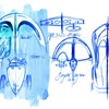 Bugatti Vision Gran Turismo (2015) - Interior Design Sketch - Centerline