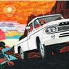 Dodge Trucks Advertising Art by Charles Wysocki (1960) - Power wagon