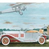 1927 Isotta Fraschini Roadster - Illustrated by Leslie Saalburg