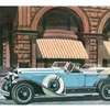 1929 Cadillac Sport Phaeton - Illustrated by Leslie Saalburg