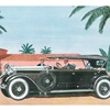 1929 Lincoln Sport Phaeton - Illustrated by Leslie Saalburg