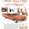 Pontiac Ad (January, 1957) - Super Chief 2-Door Catalina - Pontiac's turning a trend into a Stampede!