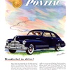 Pontiac Streamliner Sedan-Coupe Ad (November, 1947): Wonderful to drive!