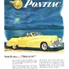 Pontiac Torpedo Convertible Ad (July, 1947): You'll say... "This is it!"
