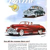 Pontiac DeLuxe Torpedo Convertible/Streamliner 4-door Sedan Ad (July, 1948): For all the reasons there are!