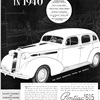 Pontiac De Luxe Eight 4-Door Sedan Ad (February, 1936): We want you to be our friend in 1940