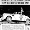 Pontiac Master Six Cabriolet Ad (1936): Costs just a few dollars more than the lowest priced cars