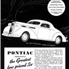 Pontiac Master Six Coupe Ad (December, 1935): Pontiac presents the Greatest low priced Six that ever took the road