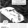 Pontiac Silver Streak Sixes and Eights Ad (1935): The most interesting face in the big parade and it belongs to a low priced car!