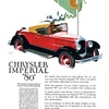 Chrysler Imperial "80" Ad (February, 1927): Roadster - Illustrated by Frank Quail