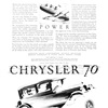 Chrysler "70" Ad (August, 1926): Power - Illustrated by Fred Cole