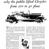 Chrysler "70" Ad (May, 1927): Dash - Illustrated by Fred Cole