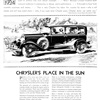 Chrysler "75" Royal Sedan Ad (January, 1929) - Illustrated by Fred Cole