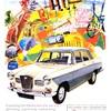 BMC Wolseley 16/60 Advertising (1967): Illustrated by Hache