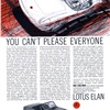 Lotus Elan Roadster Ad (1964) - You Can't Please Everyone