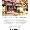 Cadillac/LaSalle Ad (November, 1927): La Nouvelle Arrivée - Illustrated by Edward A. Wilson