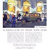 Cadillac/LaSalle Ad (December, 1927): L'Opéra - Illustrated by Edward A. Wilson