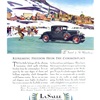 Cadillac/LaSalle Ad (January-February, 1928): Le Sport à St. Moritz - Illustrated by Edward A. Wilson