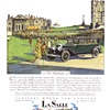 Cadillac/LaSalle Ad (April, 1928): St. Andrews - Illustrated by Edward A. Wilson