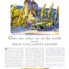 Cadillac/LaSalle Ad (January, 1929): Schloss Eltz - Illustrated by Edward A. Wilson