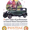 Pontiac Six Ad (July, 1928): 2-Door Sedan - A new order of performance in General Motors' lowest priced six