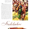 Studebaker President Straight Eight Roadster for Four Ad (April-June, 1929): International Polo Matches. Meadowbrook Long Island, N.Y. - Illustrated by Harry Laverne Timmins