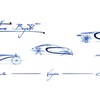 Bugatti Chiron - Design Sketch - Evolution