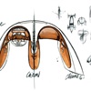 Bugatti Chiron - Interior Design Sketch