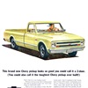 Chevrolet Half-ton Custom Sport Truck (CST) Ad (March, 1967): Meet the world's toughest 2-door