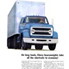 Chevrolet Heavyweight Series 70 & 80 Trucks Ad (1967): Turnpike tightwad
