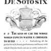DeSoto Six Ad (August, 1928): The kind of car the whole world expects Walter P. Chrysler to build - Illustrated by George Shepherd?