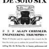 DeSoto Six Ad (August, 1928): Again Chrysler Engineering Triumphs - Illustrated by George Shepherd?