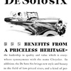 DeSoto Six Ad (August, 1928): Benefits From a Priceless Heritage - Illustrated by George Shepherd?