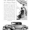 Dodge Senior Coupe Ad (July–August, 1929): The Masterpiece of a Master Hand - Illustrated by John Gannam