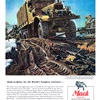 Mack Trucks Ad (November, 1942): Made-to-Order for the World's Toughest Customer... - Illustrated by Peter Helck